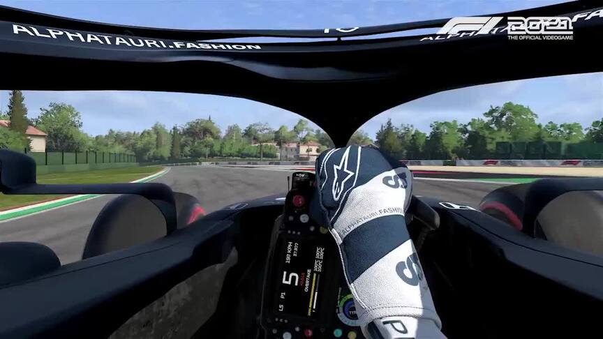 F1 2021: Imola Hot Lap