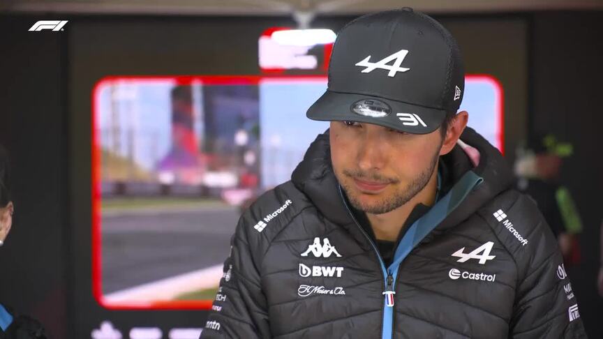 Ocon 'on the back foot' from the start of the day