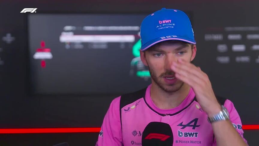 P13 Gasly: 'No pace to recover' after a tough start in Austrian GP