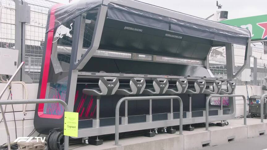 Free preview: F1 TV Tech Talk - Red Bull's new pit wall