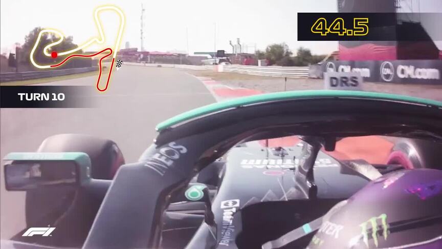 Lewis Hamilton takes DHL Fastest Lap Award at 2021 Dutch Grand Prix