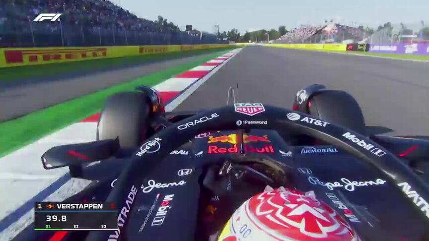 2025 Mexico City GP FP2: Onboard with Verstappen for the fastest lap of Friday practice