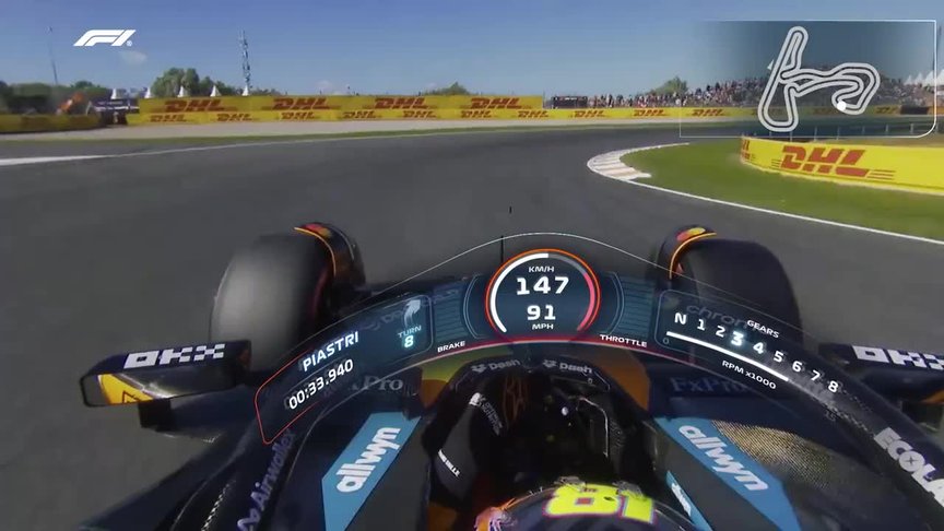 Track View: Onboard with Oscar Piastri around Circuit Zandvoort
