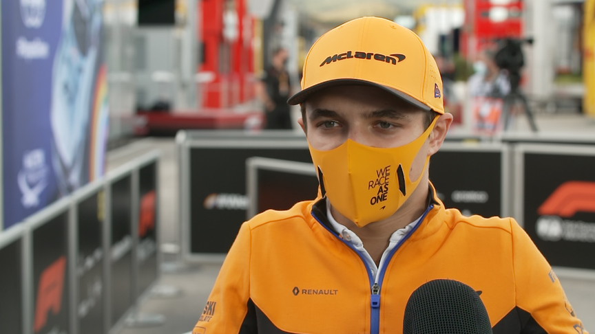 Lando Norris: 'We're still up there, we're fighting for points'