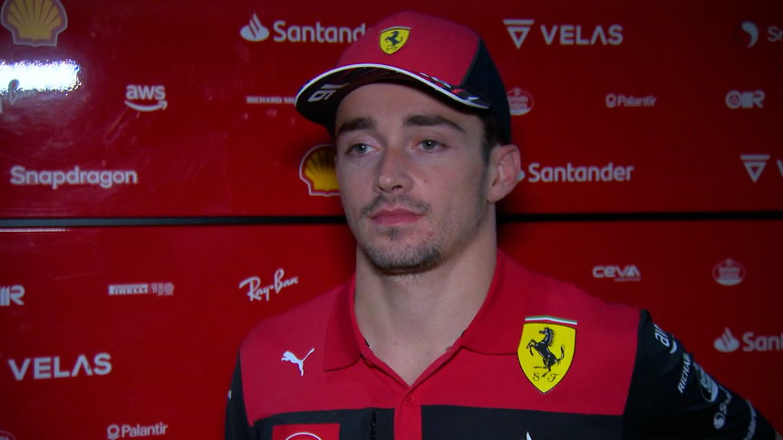 Charles Leclerc: 'Feeling was good straight away' in Austin second practice