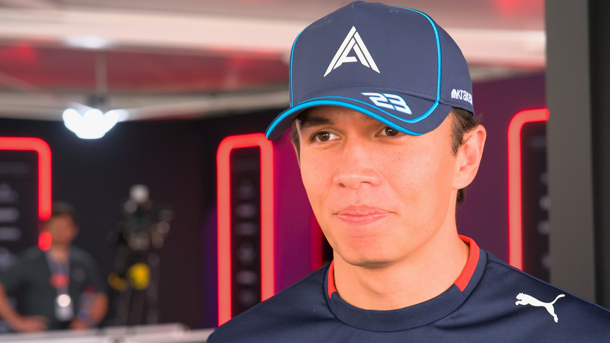 ‘I don’t think Daniel saw me’ – Albon reflects on his race ending crash with Ricciardo