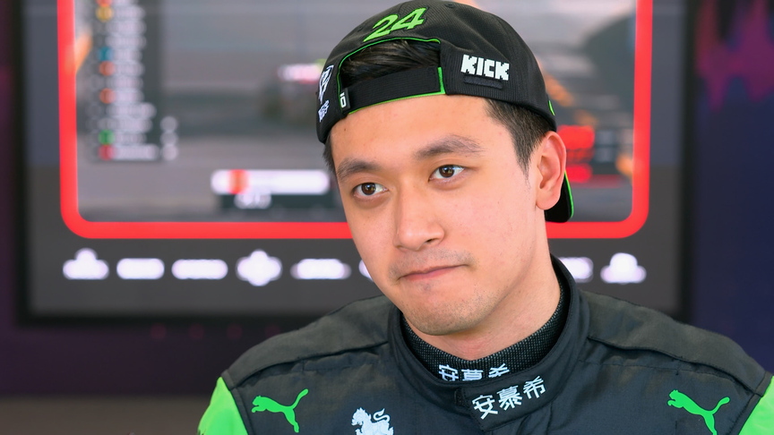 ‘Pieces were flying off the front wing’ – Zhou explains why he dropped out in Q1 at Albert Park
