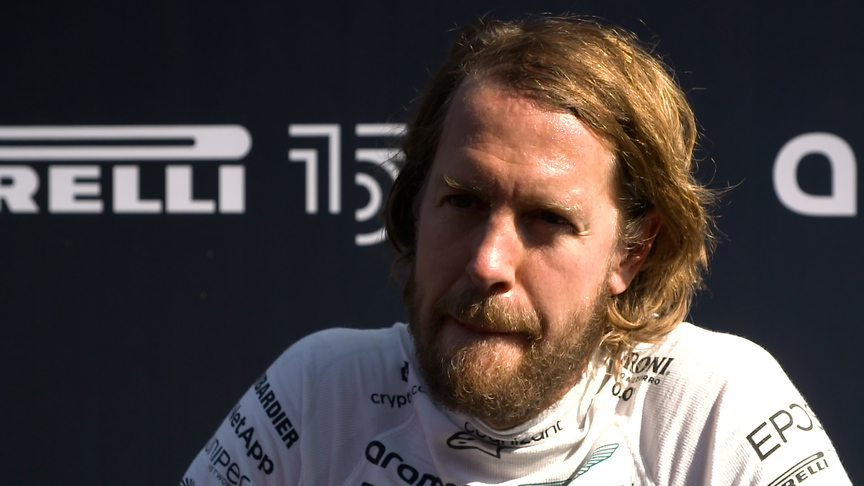 Sebastian Vettel explains sand on track caused him to run wide on his final Q1 run as he ends up P19