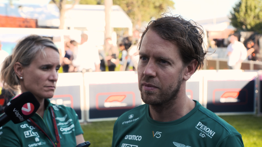 Sebastian Vettel: Car was 'too much of a handful for me today'