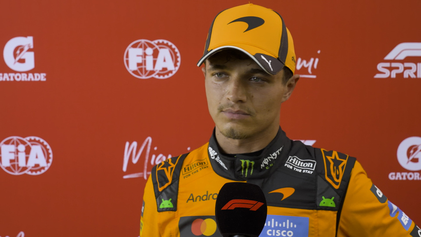 ‘Everything felt better’ – Sprint polesitter Norris thrilled with McLaren upgrades