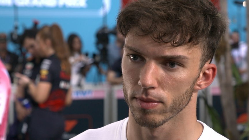 Pierre Gasly 'extremely disappointed' with end to Miami GP