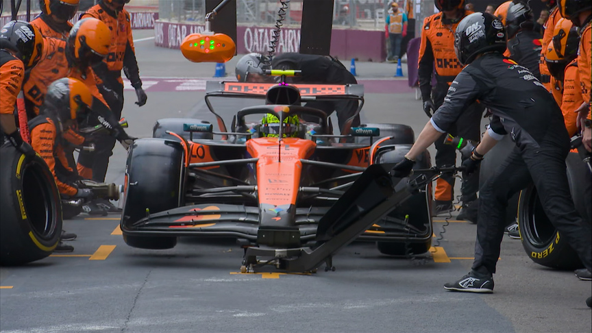 2025 Azerbaijan Grand Prix: Another slow pit stop costs Norris crucial time