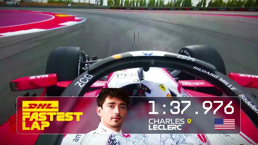 DHL Fastest Lap Award – 2026 United States Grand Prix