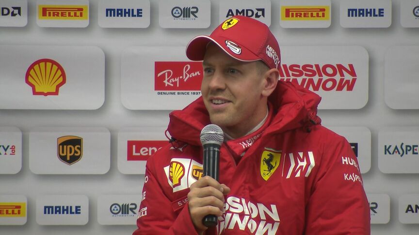Sebastian Vettel - New Ferrari 'working really well'