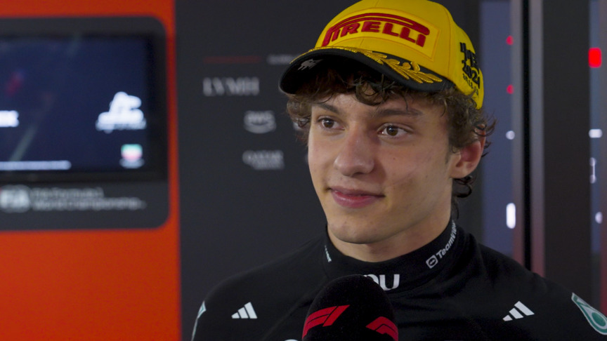 Antonelli left 'speechless' after first ever Grand Prix victory