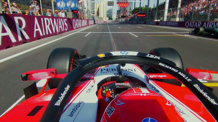 2026 Azerbaijan Grand Prix: Best race start onboards