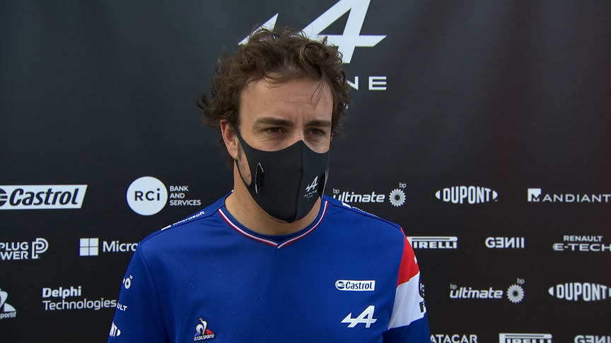 Fernando Alonso: Alpine have 'feet in the ground' despite positive practice at Hungarian GP