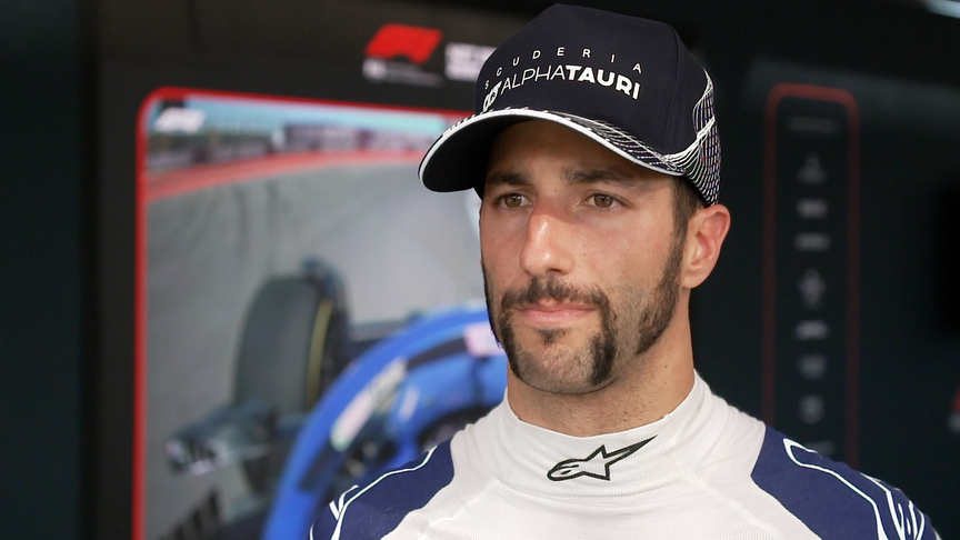 Ricciardo left baffled after picking up car damage in his first race back after injury