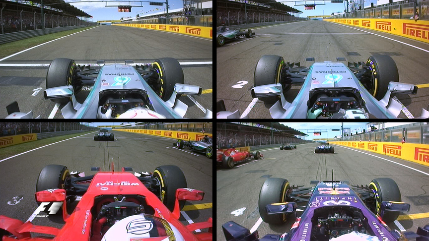 Mixed fortunes at the front of the grid in Hungary