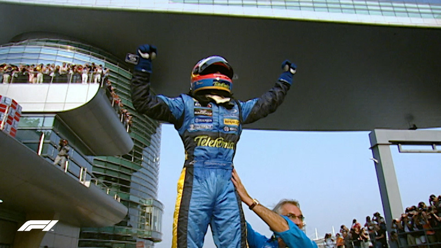 F1 VAULT: Victory in China gives Renault first constructor's title