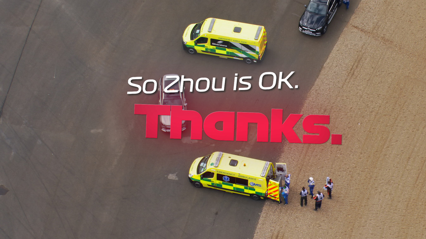 2022 British Grand Prix: Alfa Romeo confirm that Zhou is ‘conscious’ and has ‘no fractures’