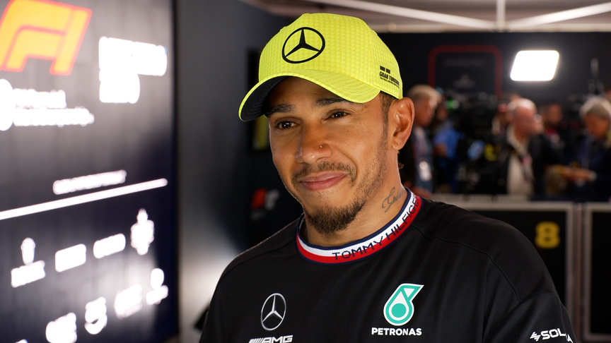 ‘I transitioned to the slick tyre too late’ admits Hamilton after finishing P10 in the Sprint
