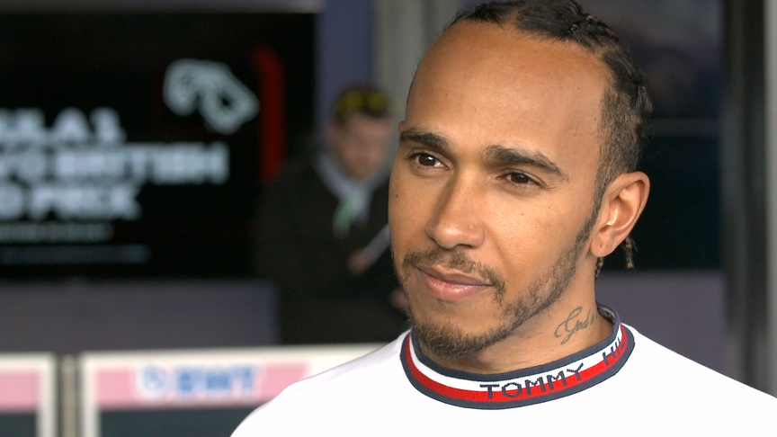Lewis Hamilton 'having so much fun fighting for the front row' in British GP qualifying