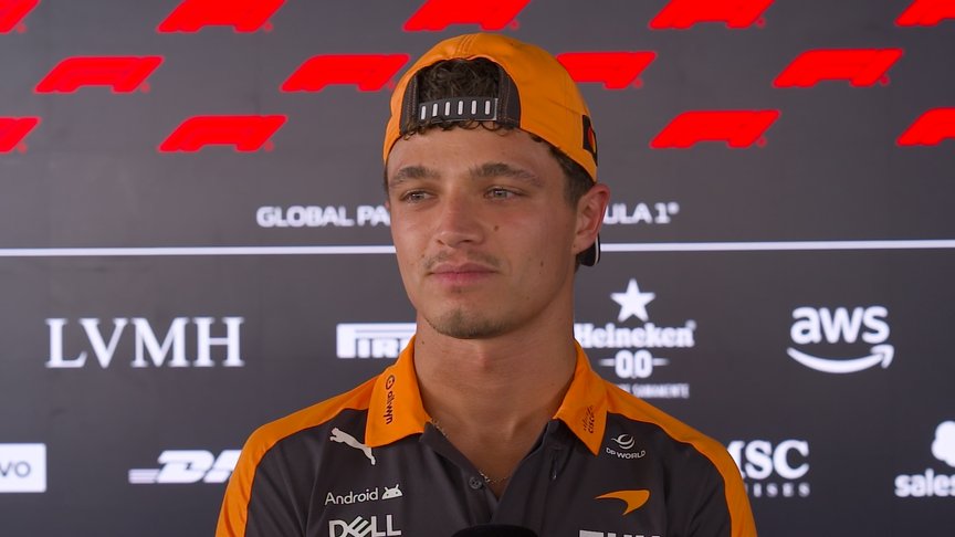 Norris: 'Happy to pass the number 1' to Antonelli