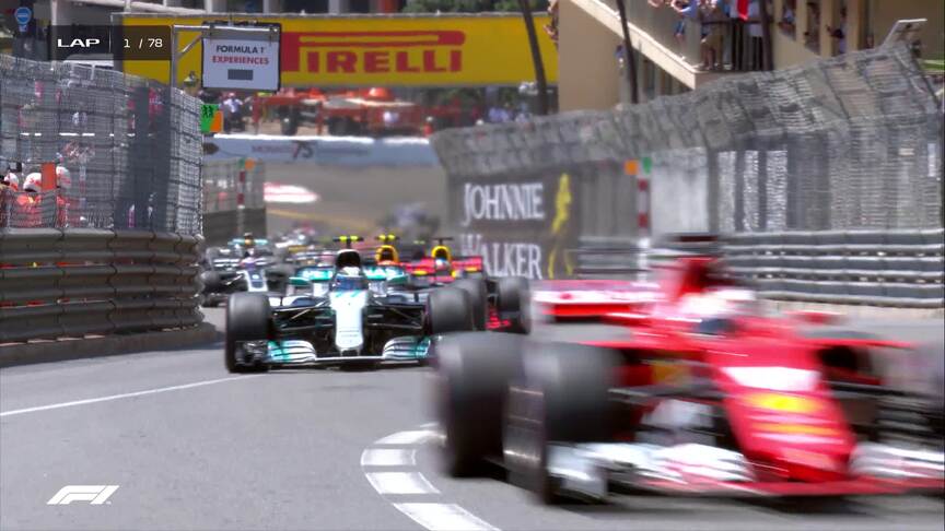 Re-live last year's race in Monaco