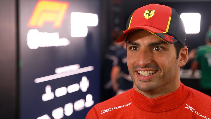 Carlos Sainz beaming after ‘perfect race execution’ seals his first win of the year