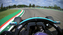 ONBOARD: Lewis Hamilton’s 2021 Pirelli Pole Position Award lap at the Emilia Romagna Grand Prix
