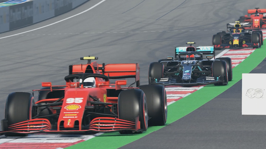 F1 Esports 2021 Virtual GP Round 1: Austria Sprint Race replay