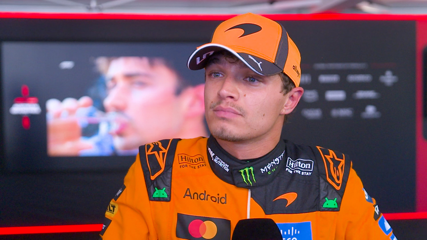 Norris on Austria Qualifying: 'Final lap was decent' but P6 'realistically where we are'