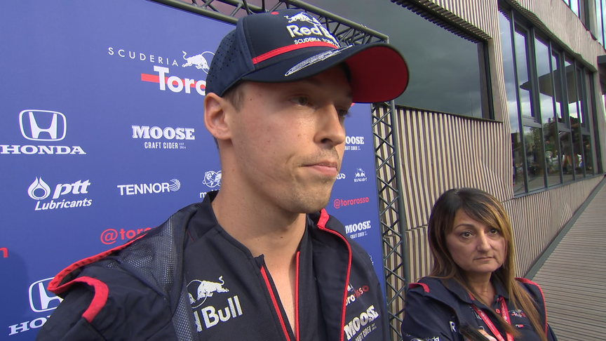 Daniil Kvyat: 'Tricky, mixed conditions were good for us'
