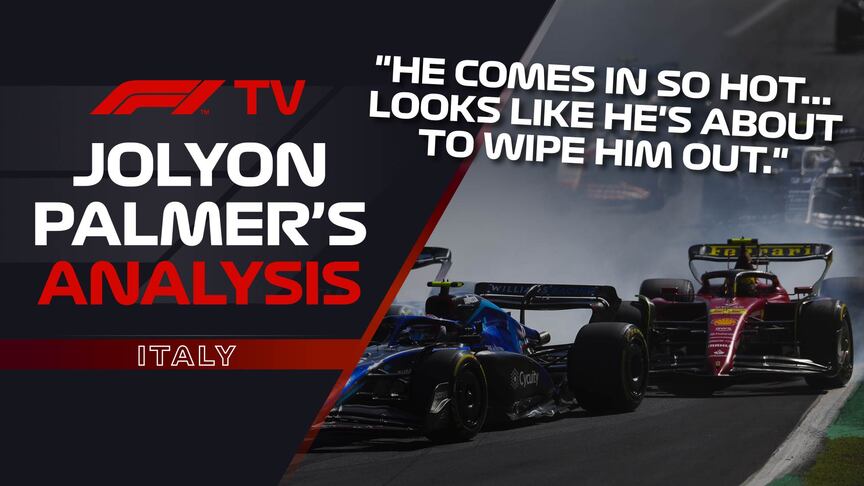 Jolyon Palmer's Analysis: Sainz's fight through the field