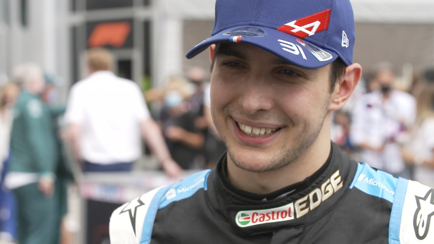 Esteban Ocon: Winning maiden Formula 1 race at favourite track is 'extra special'