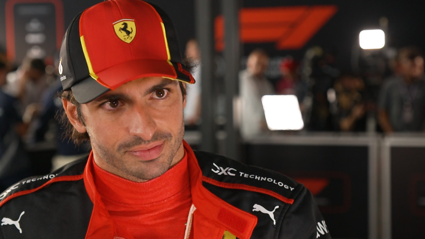 Sainz ready to play the team game on Sunday to try to secure victory for Ferrari