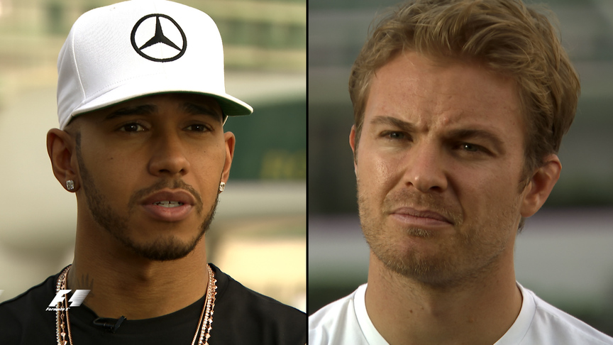 The mentality of a champion: Hamilton and Rosberg