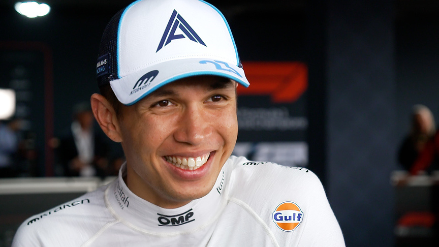 Albon ‘super happy’ after another points scoring performance for Williams