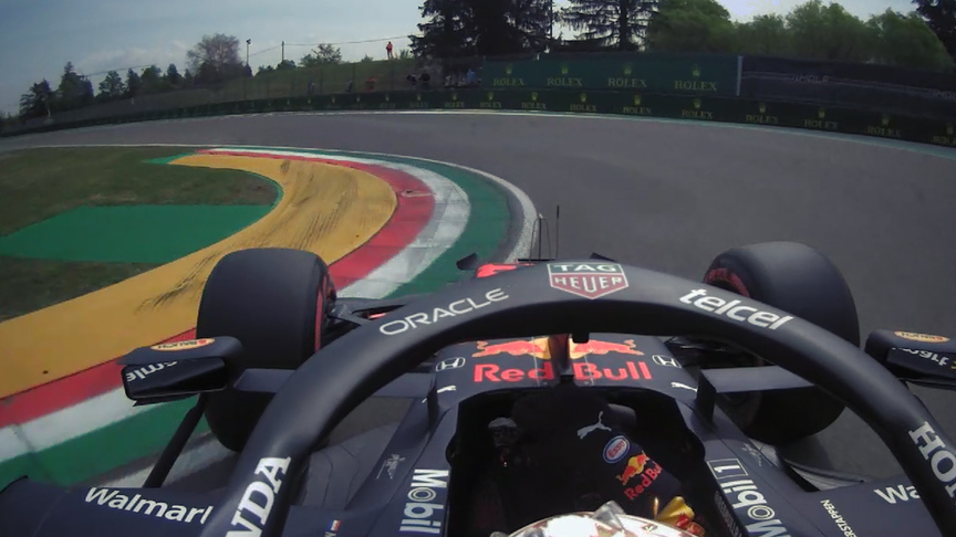 2021 Emilia Romagna GP FP3: Onboard for Max Verstappen’s fastest lap