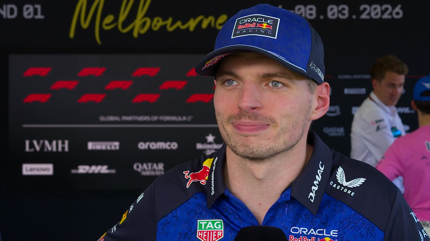 Verstappen: ‘We [will] work as a team to try and close that gap’ to Mercedes and Ferrari