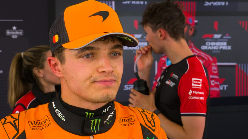 I didn't really have any pace' - Norris admits he 'struggled