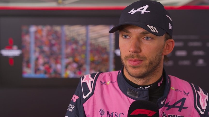 P14 Gasly: 'From the first lap in Quali I was absolutely nowhere'