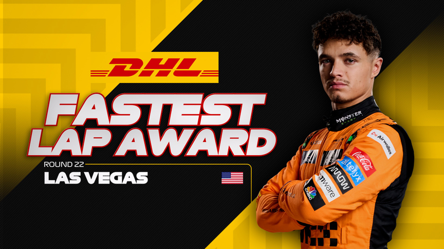 DHL Fastest Lap Award – 2024 Las Vegas Grand Prix