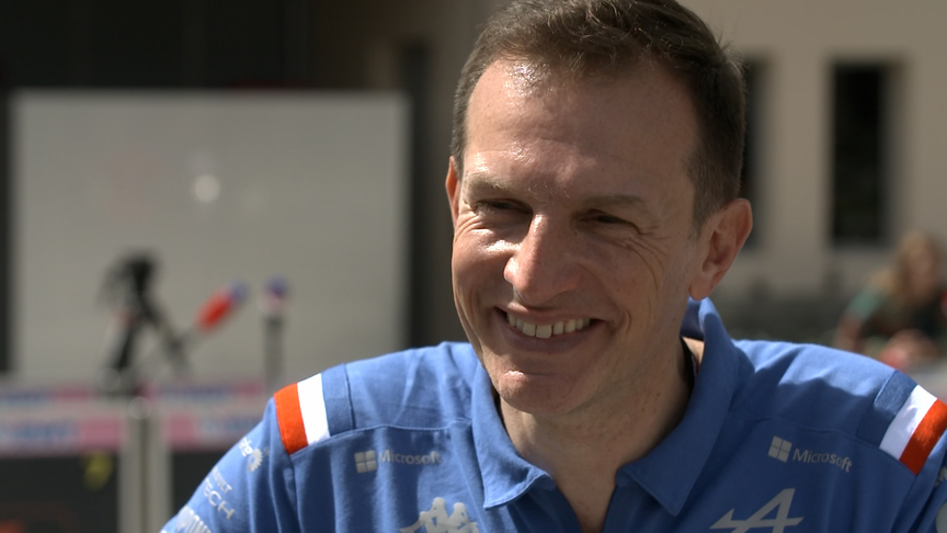 Laurent Rossi confident Alpine have 'healthy pipeline of innovation that's coming'