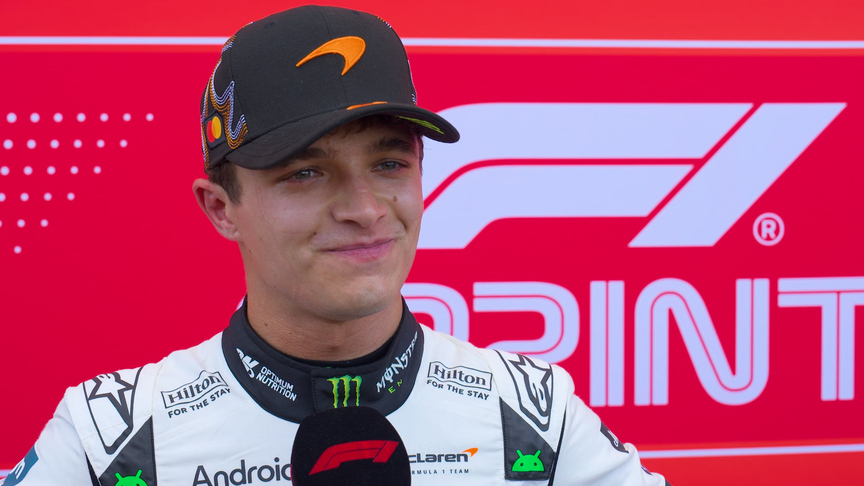 P2 Norris: ‘Not a surprise for us to be a bit slower than the Red Bull lately’