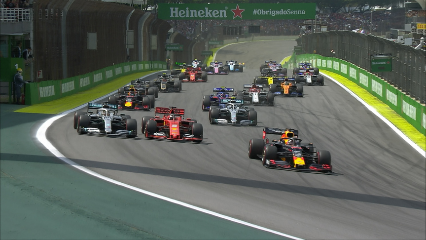BRAZILIAN GP: Watch the F1 race start in São Paulo