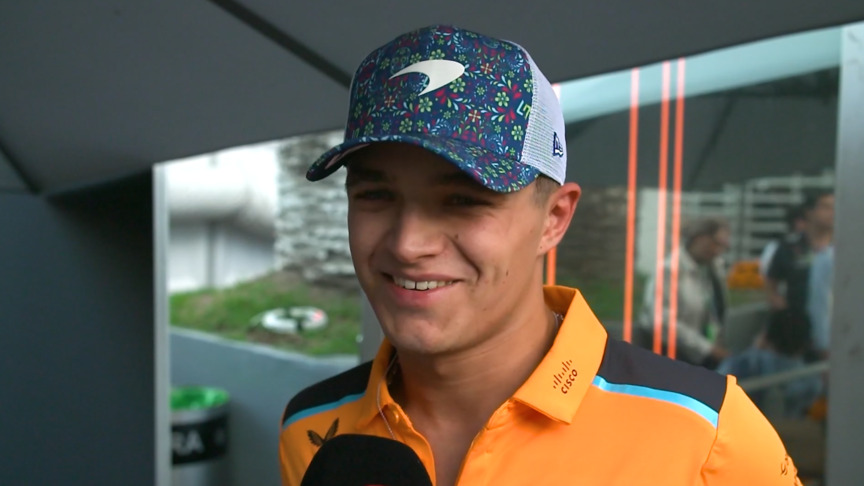 ‘It’s a good start’ – Norris still cautious after running Verstappen close in FP2