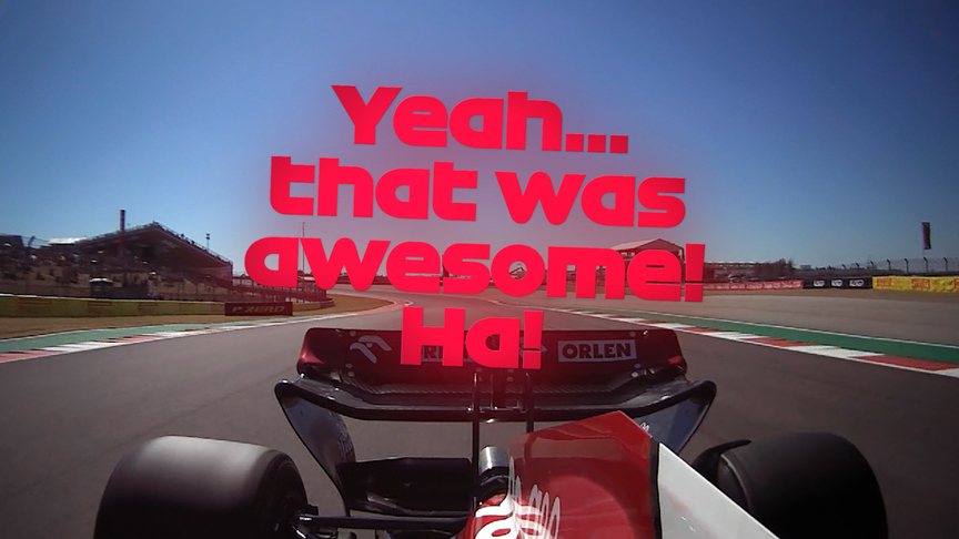 2022 United States GP FP1: Pourchaire thanks Alfa Romeo for F1 experience