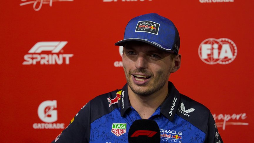 ‘I did not expect this’ – Verstappen on claiming Sprint Pole in Singapore